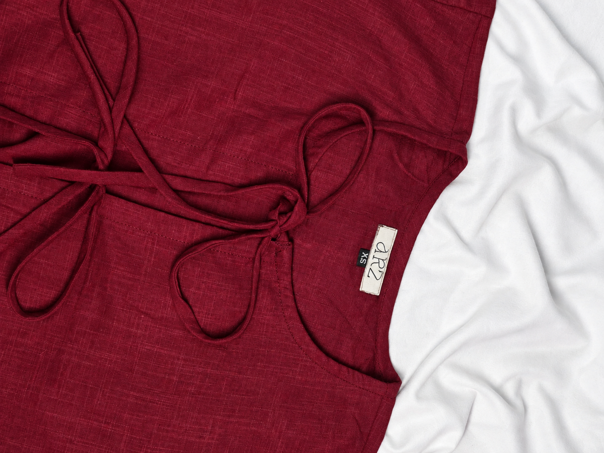 Blanc Top - Red