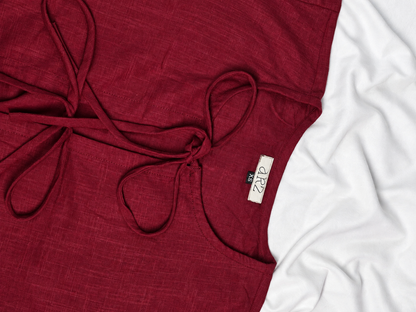 Blanc Top - Red
