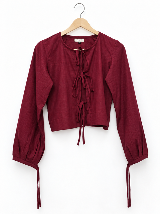 Blanc Top - Red